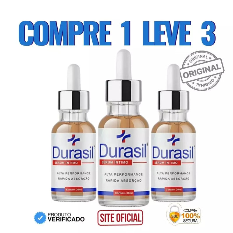 Durasil 30ml Original - Aumente Sua Potência Sexual e Mantenha o Controle Total - Oferta Exclusiva + Frete Grátis